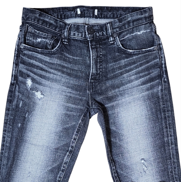 Moussy Glendele Distressed Ankle Denim Size 27 - Picture 5 of 14